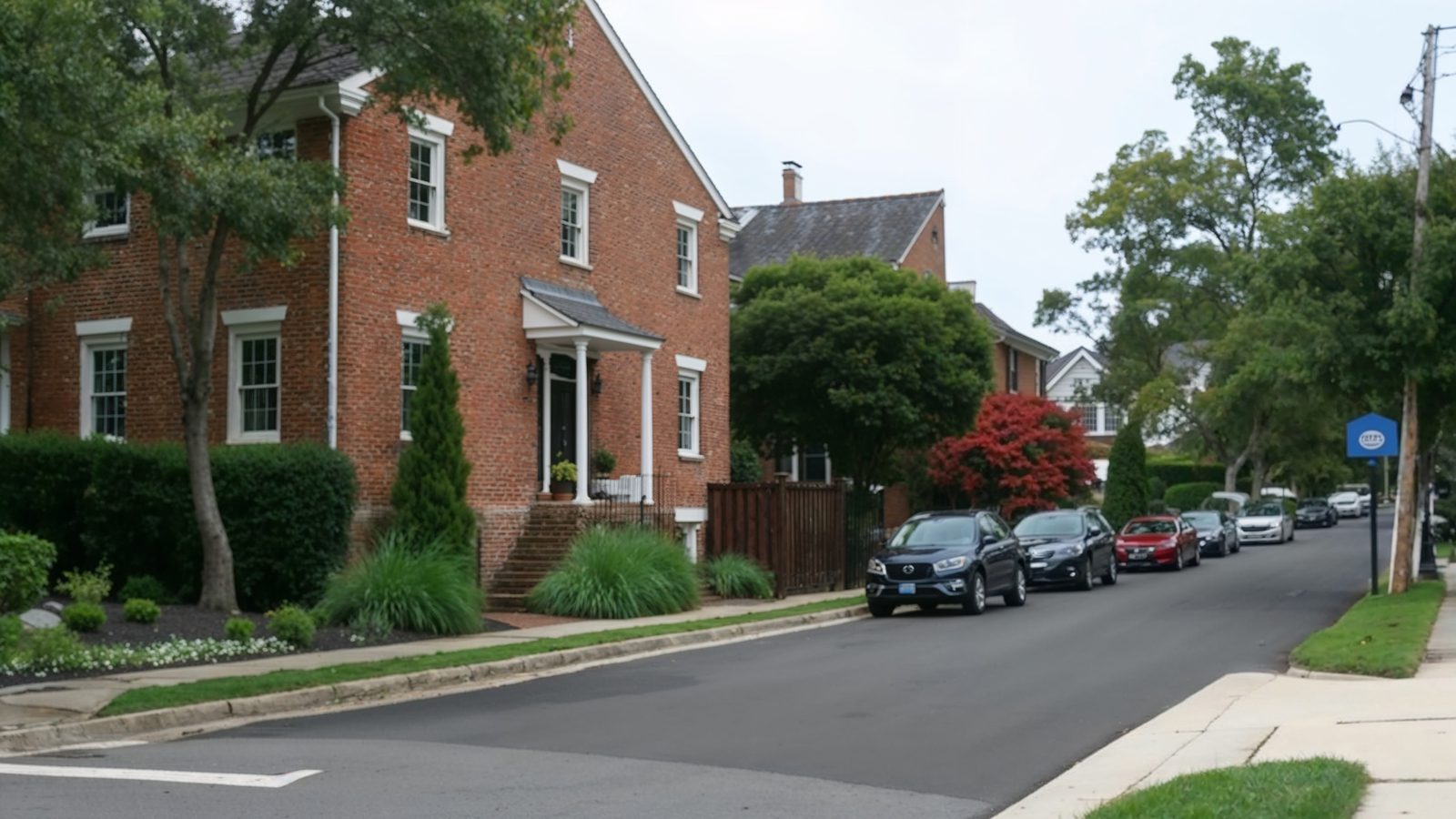 07 traditional red brick colonial home in alexandria, virginia