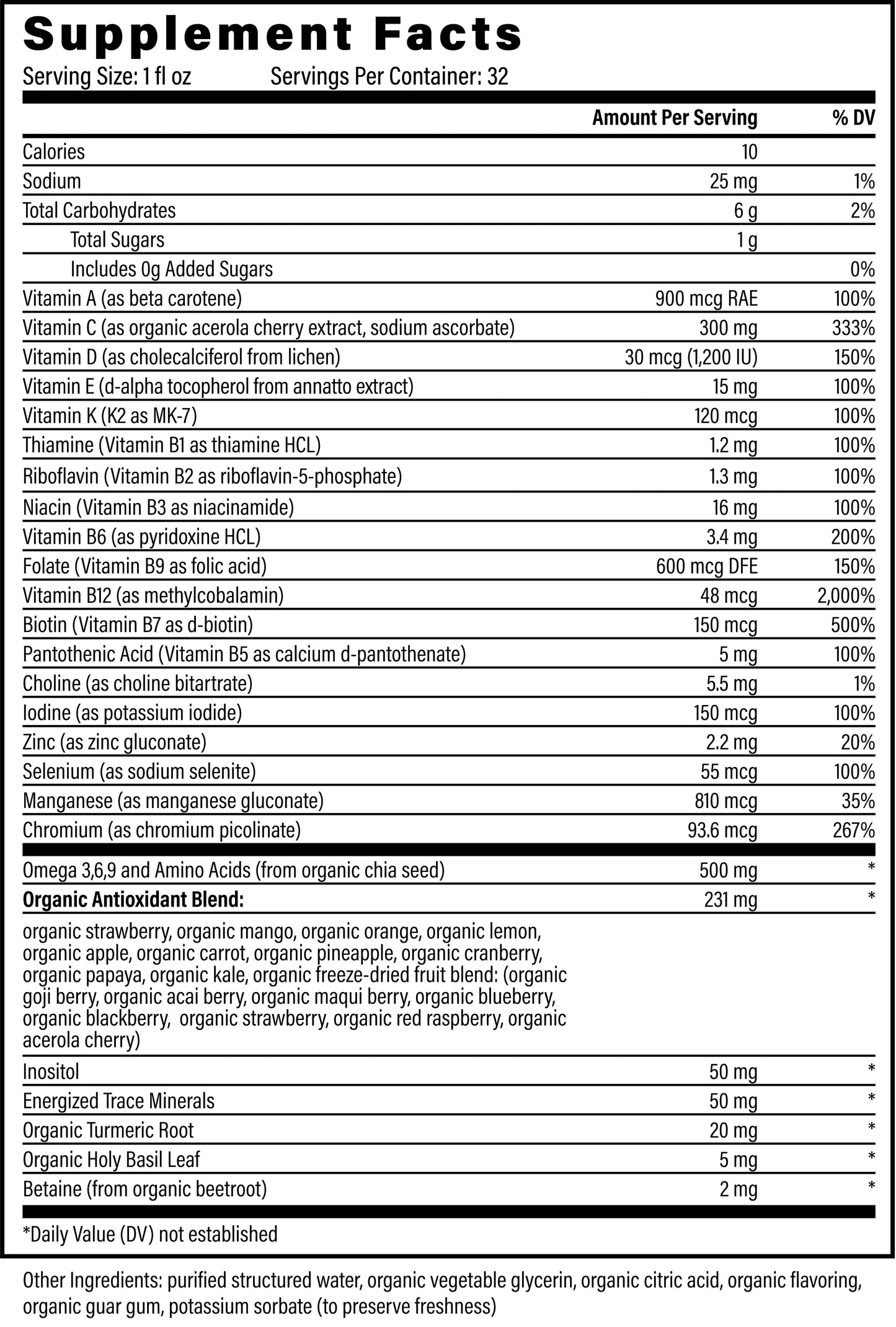 Liquid Multivitamin