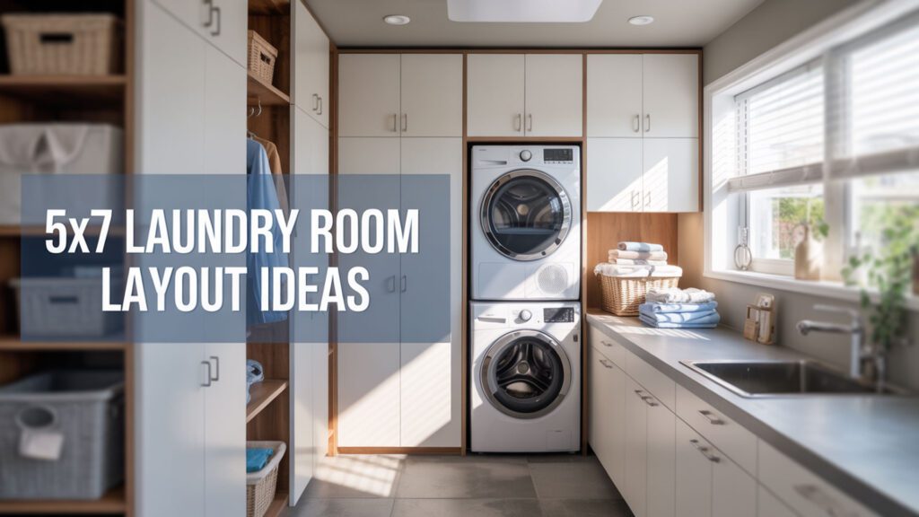 5x7 Laundry Room Layout Ideas