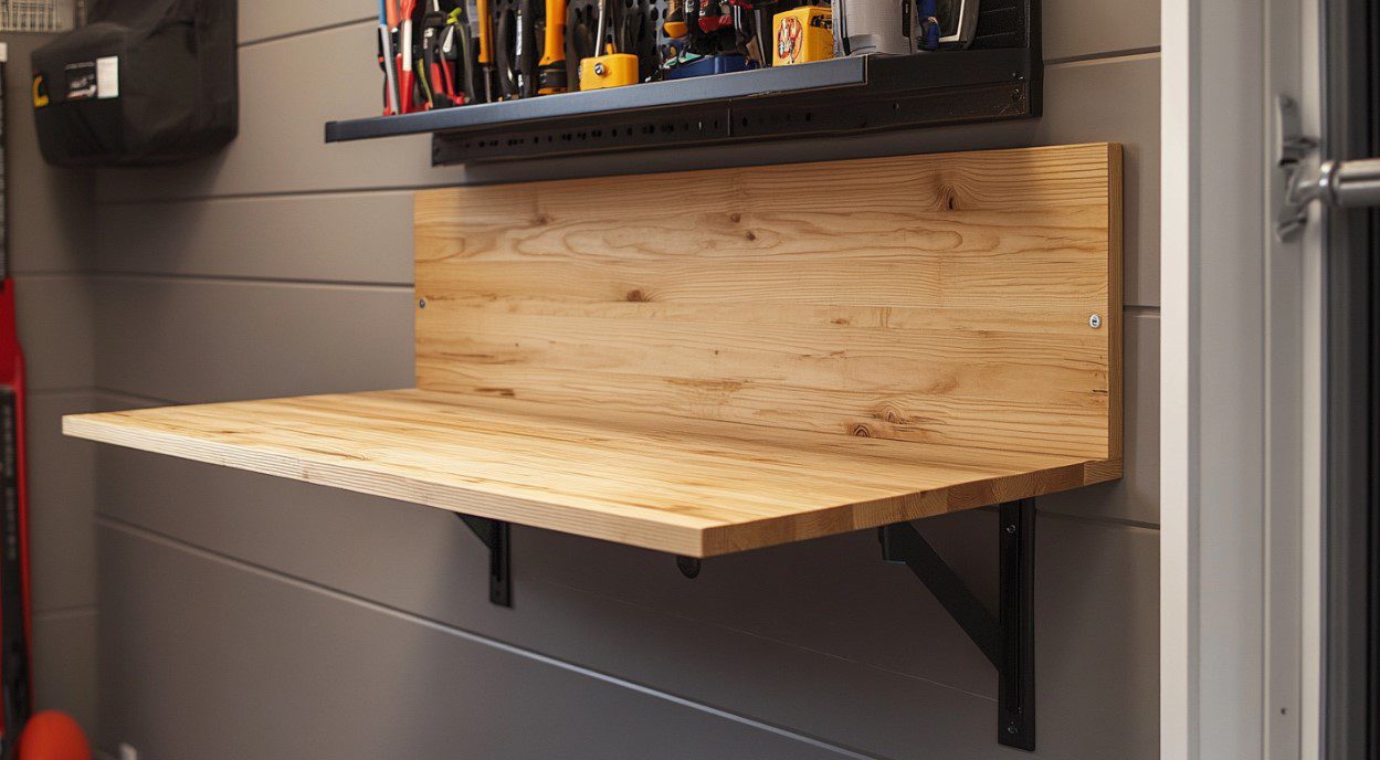 add a fold down workbench