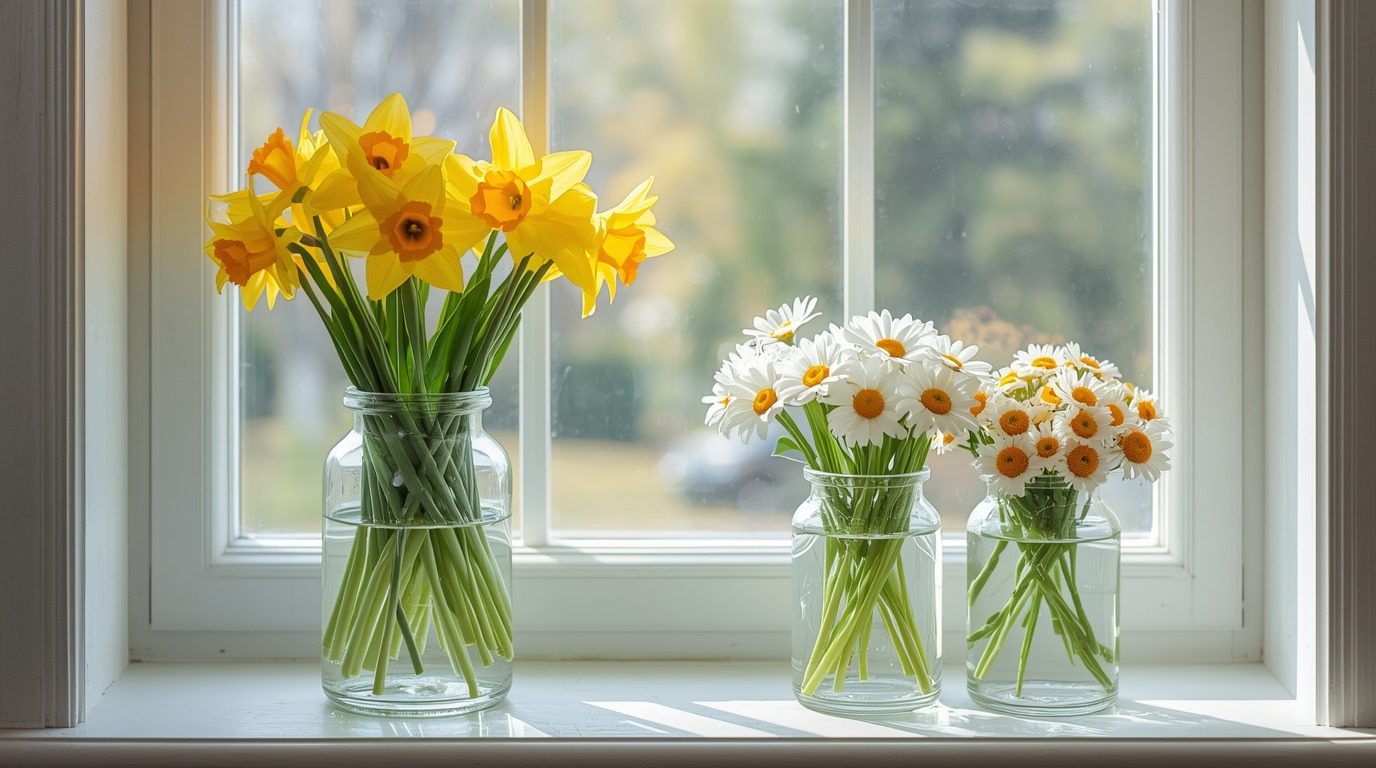 Add Freshness To The Windowsill