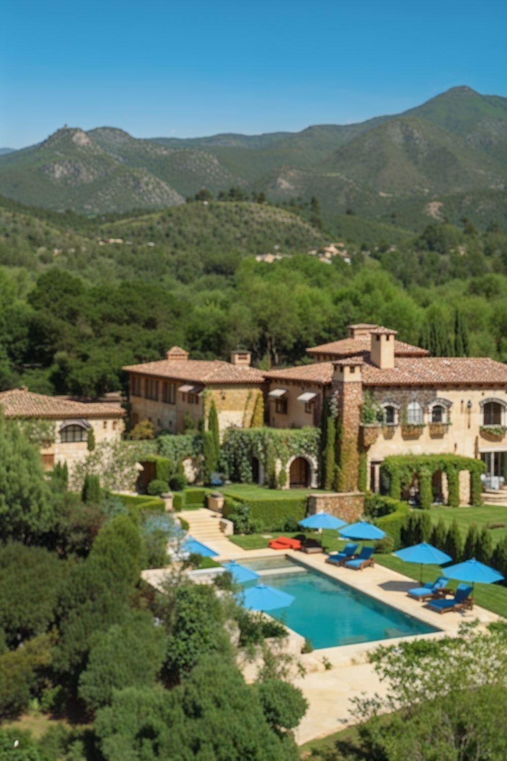 aerial view of meghan markle and prince harry%e2%80%99s montecit