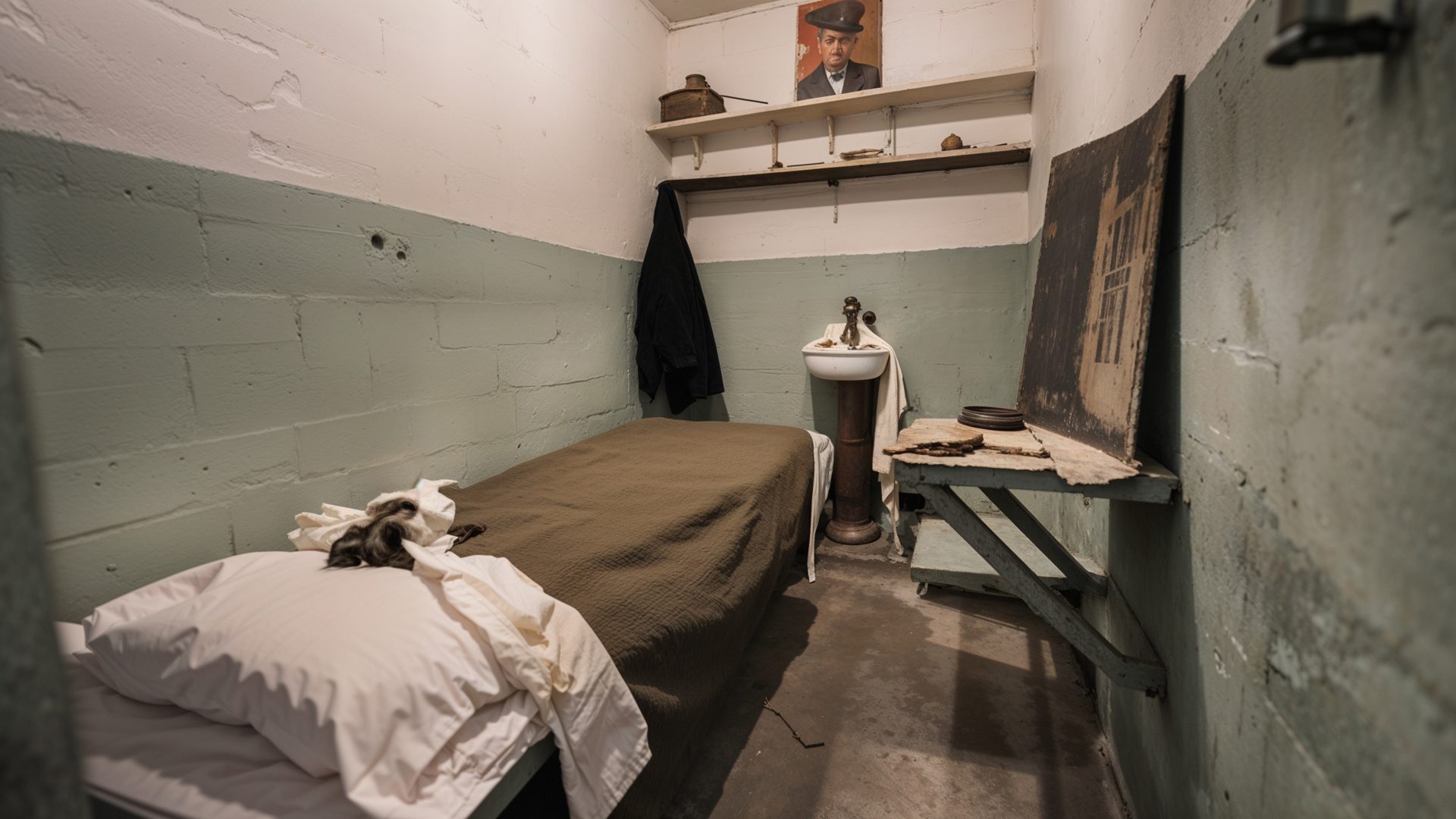 Al Capone Cell The Confined Canvas Of America's Most Famous Ga