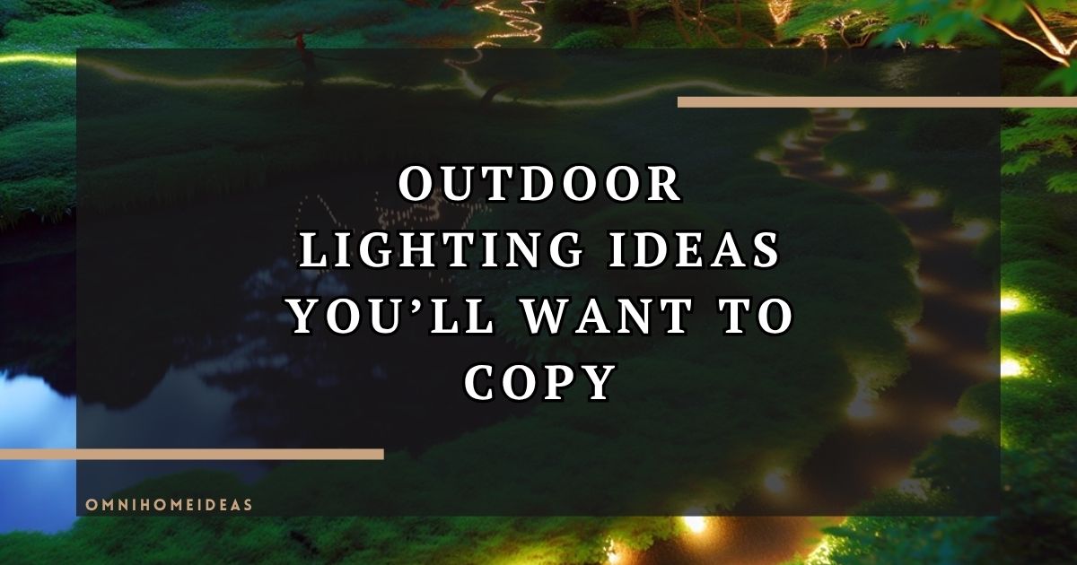 Ambient Paths And Accent Lights That Guide And Wow