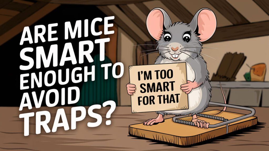 are mice smart enough to avoid traps