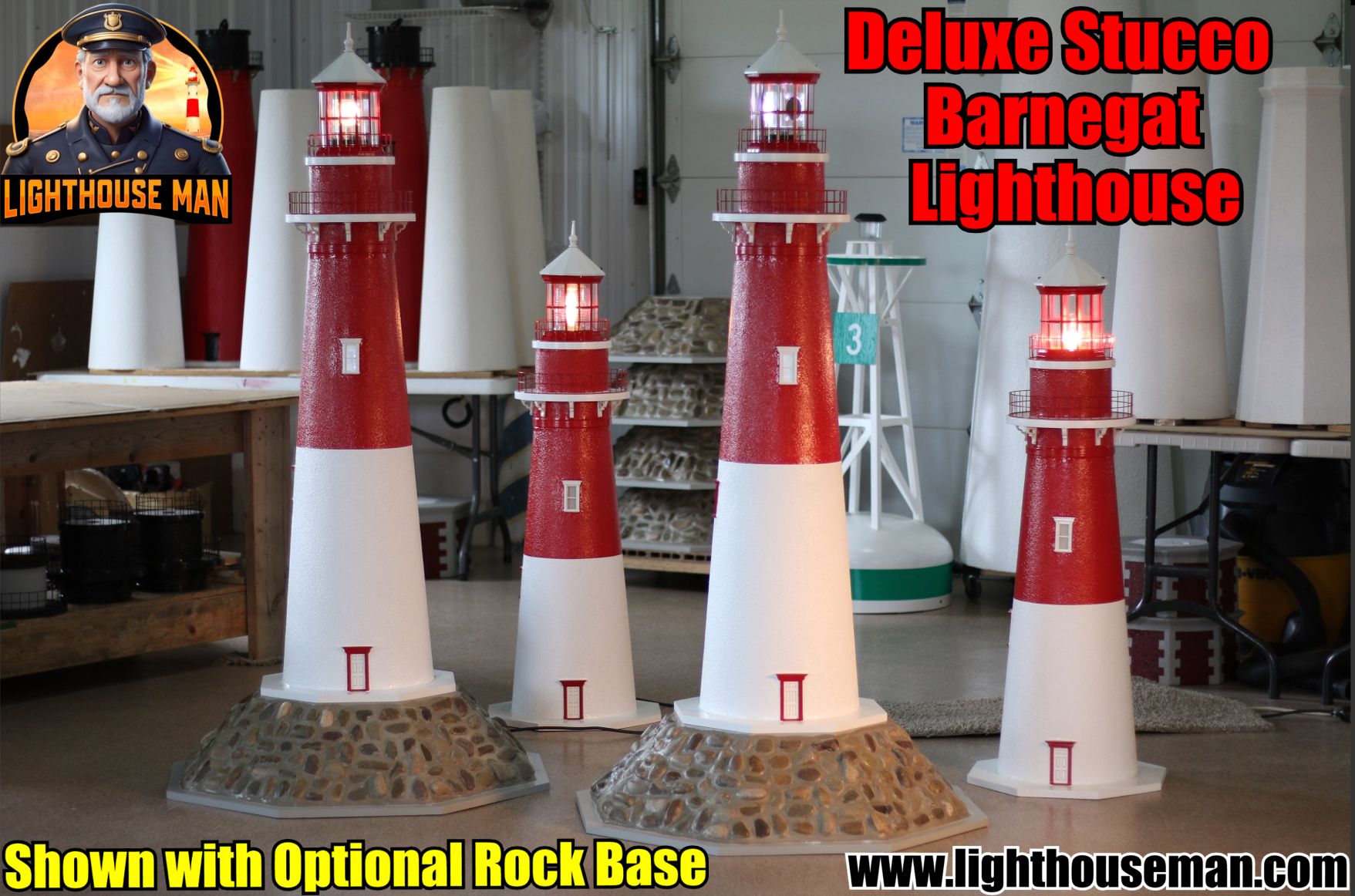 barnegat with rock base