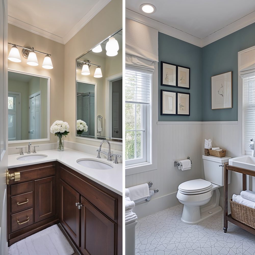 Master bathroom luxury renovation