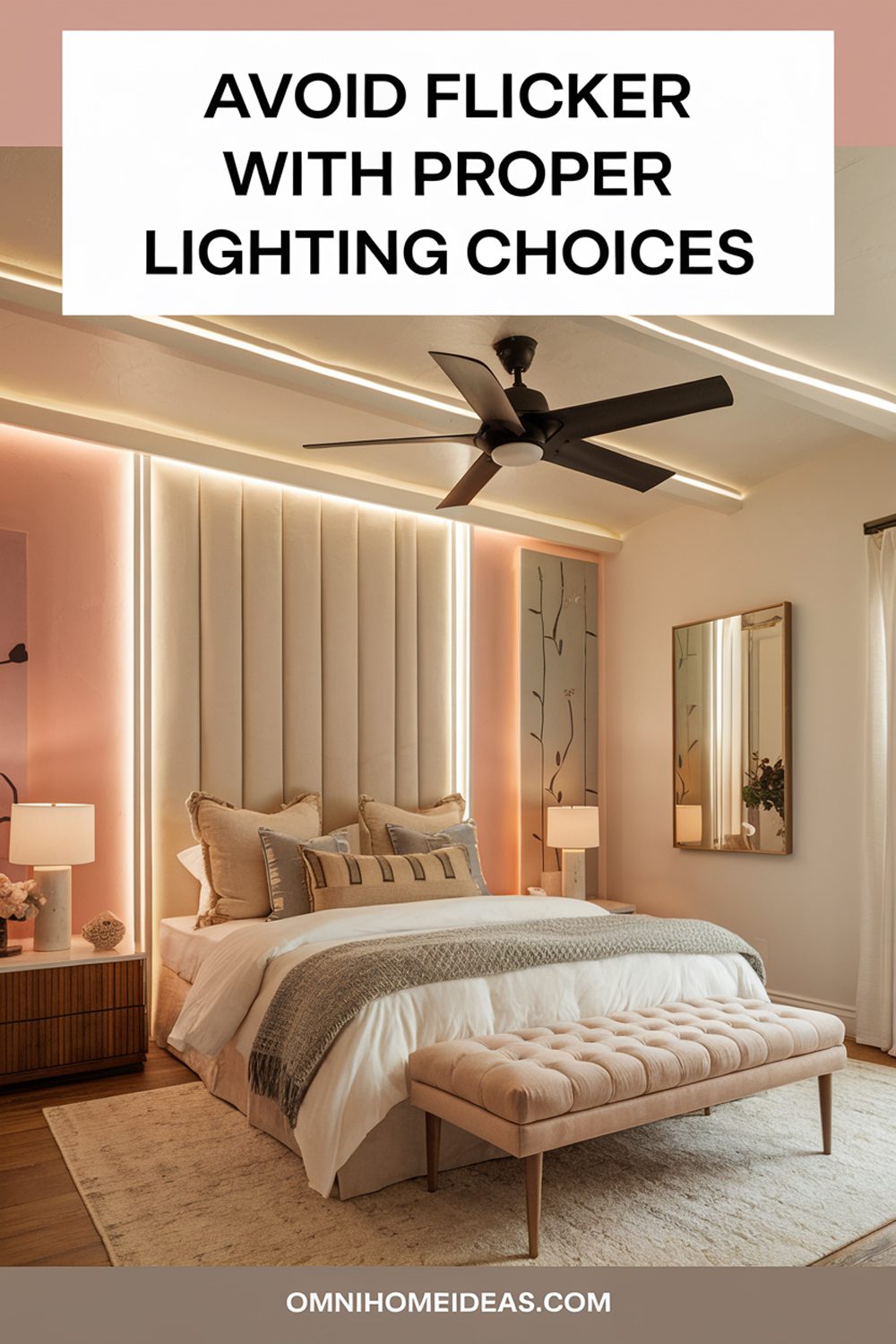 best light sources to avoid strobe effect