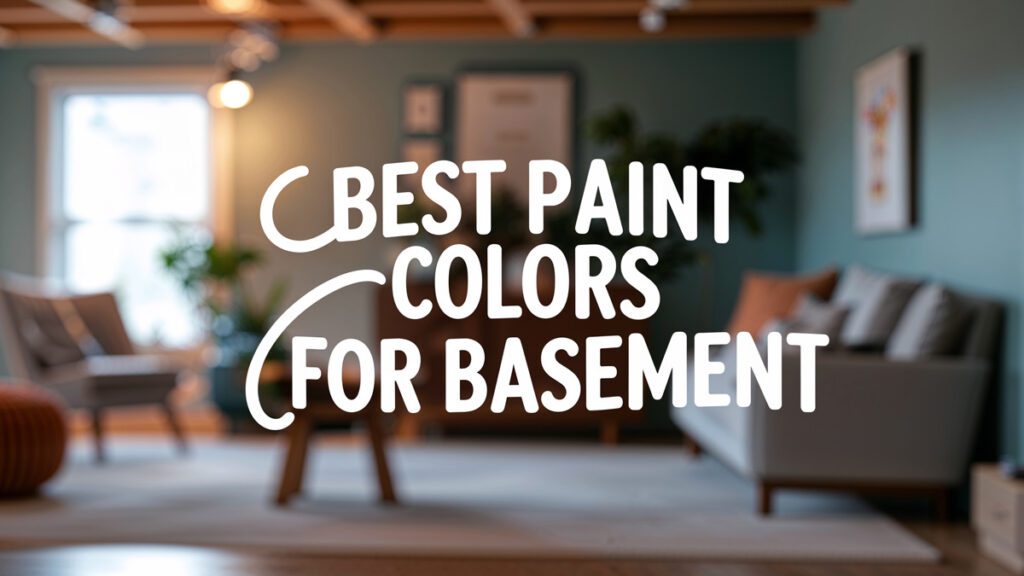 best paint colors for basement
