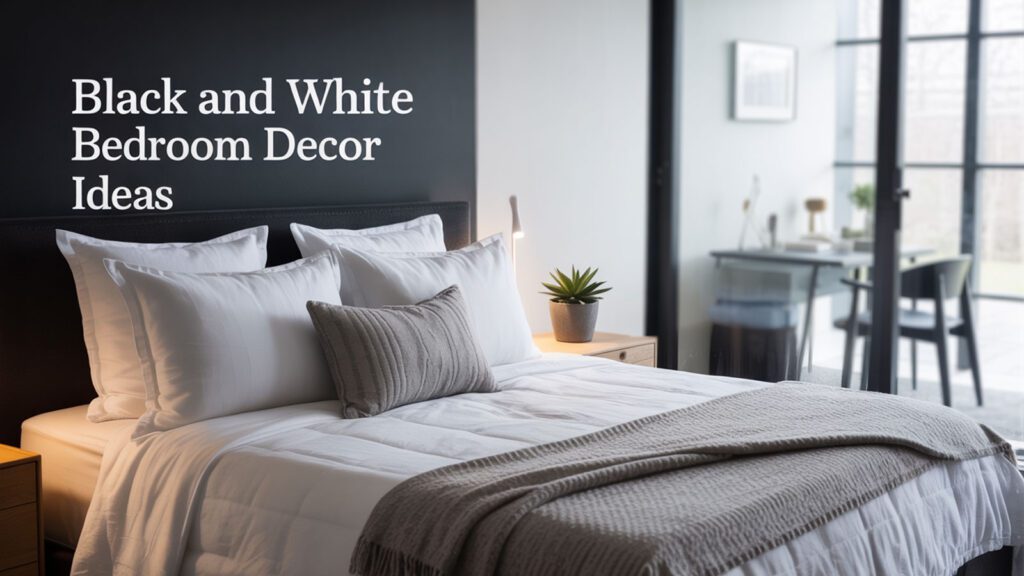 Black And White Bedroom Decor Ideas