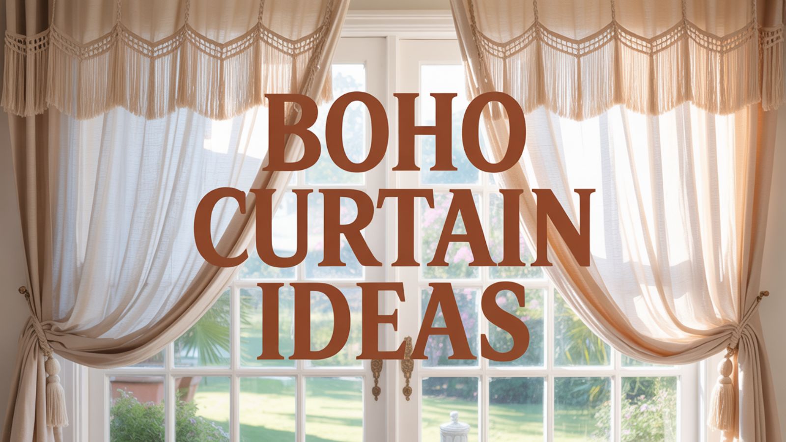 Boho Curtain Ideas