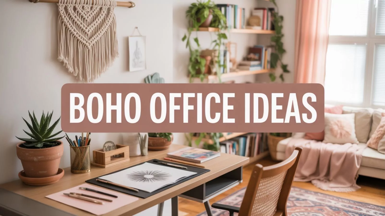 Boho Office Ideas
