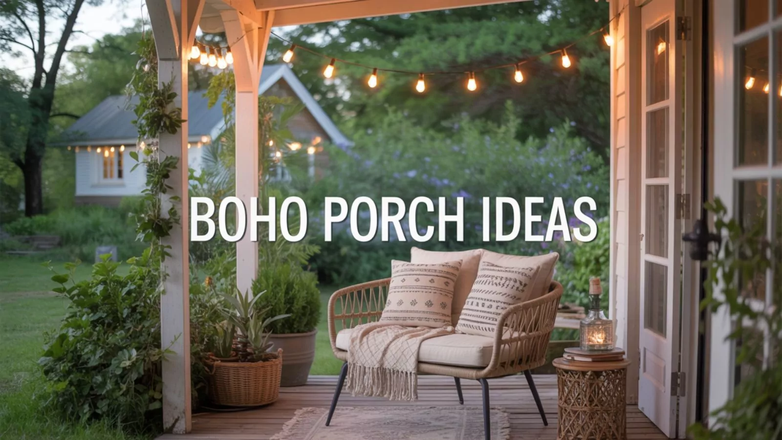 Boho Porch Ideas