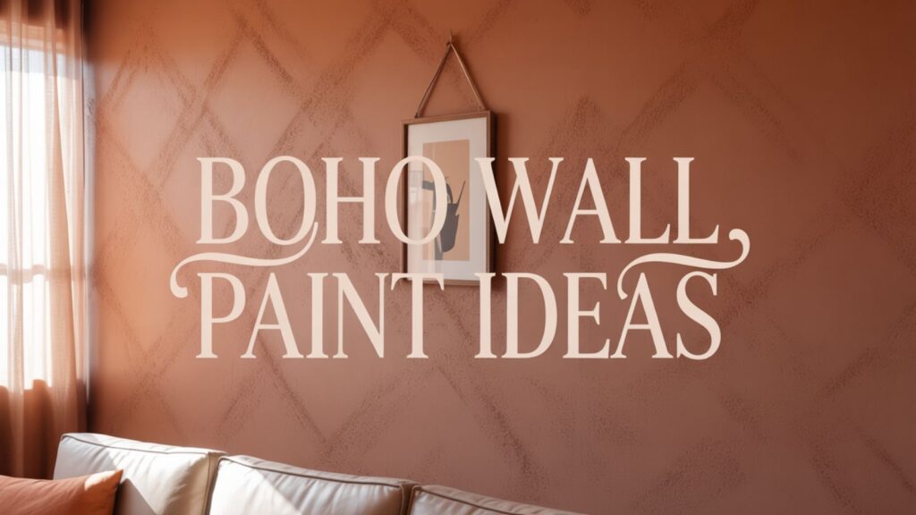 Boho Wall Paint Ideas