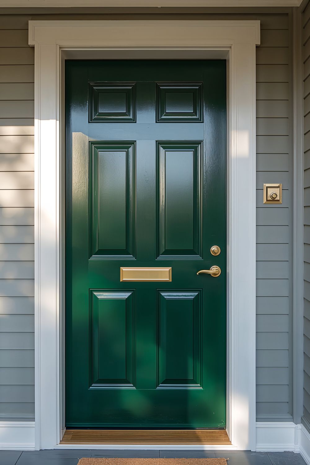 Bold Front Door Paint Colors In Deep Jewel Tones For Modern Homes