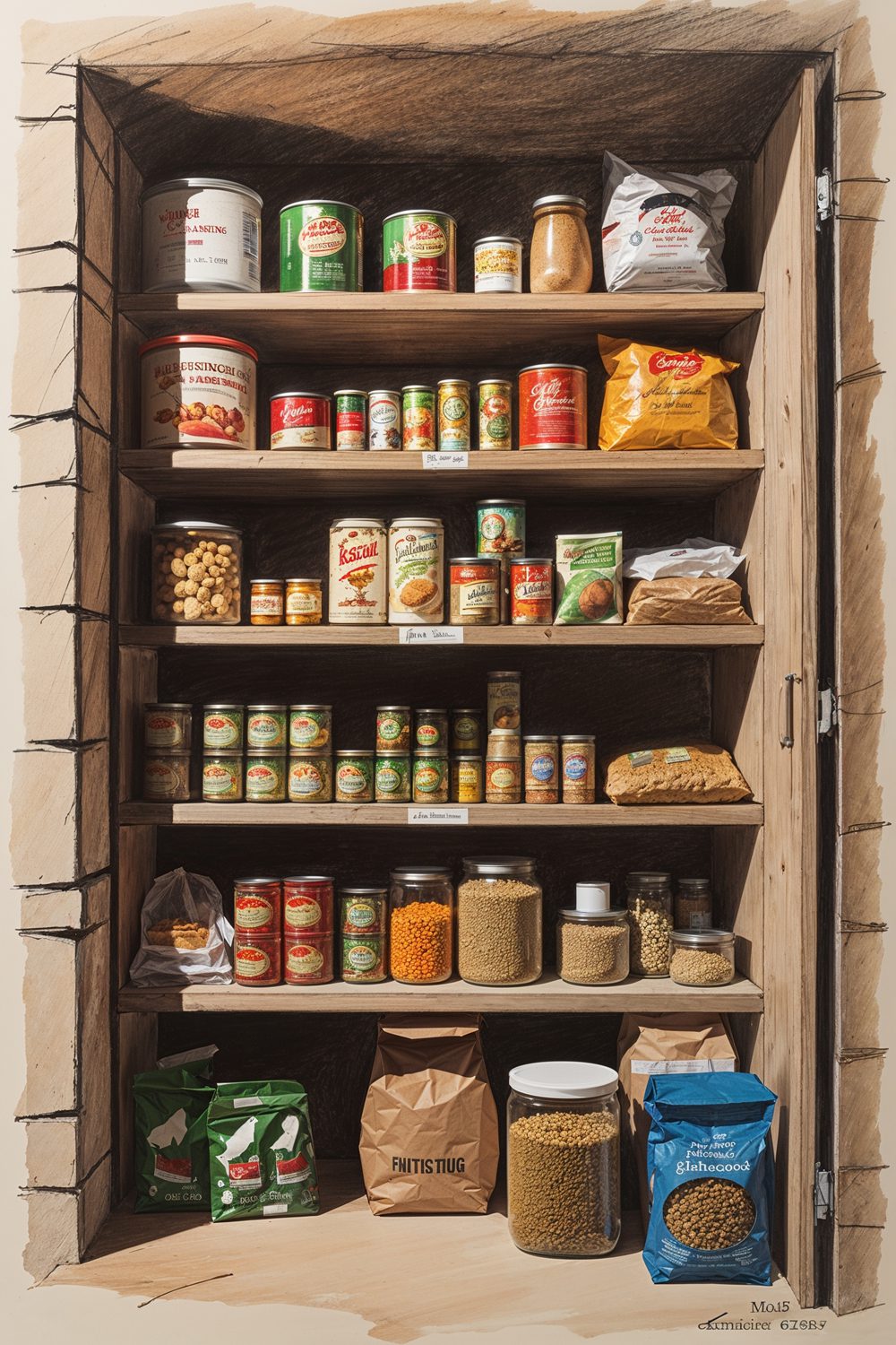 bomb shelter smart food storage