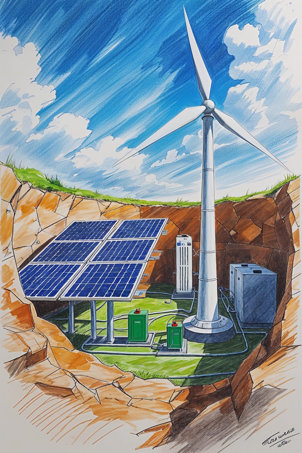 bomb shelter sustainable energy solutions