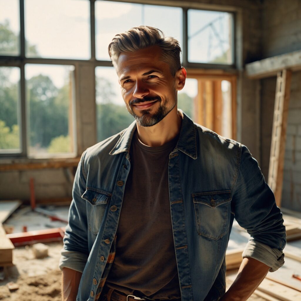 Brad Smith working on Dallas loft renovation project