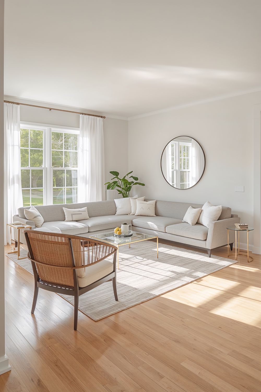 Bright Split Level Living Room Natural Light Maximizing Tips