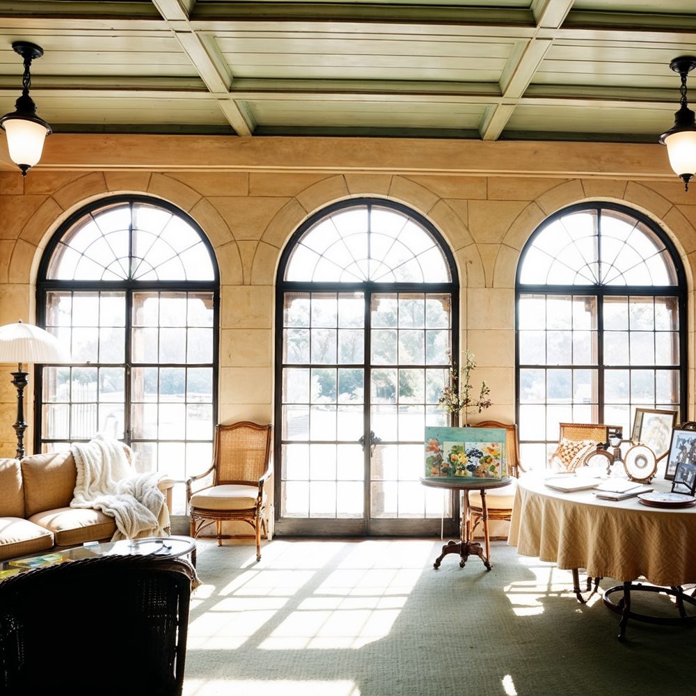 bright sunroom in the minnesota governor%e2%80%99s mansion
