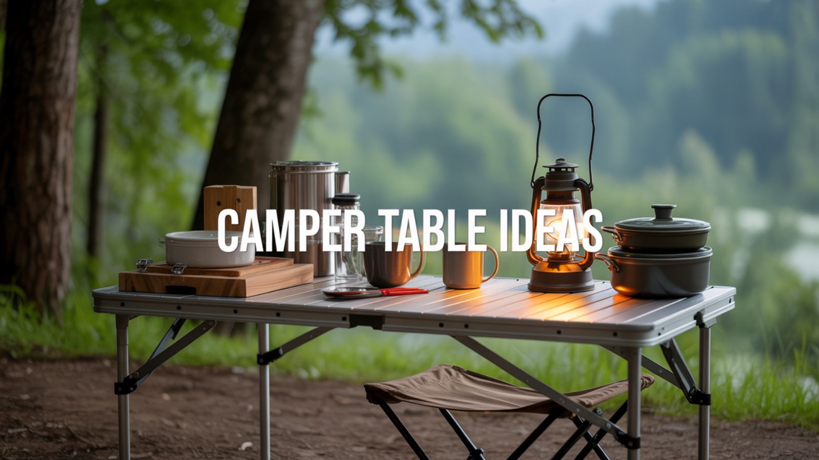 Camper Table Ideas