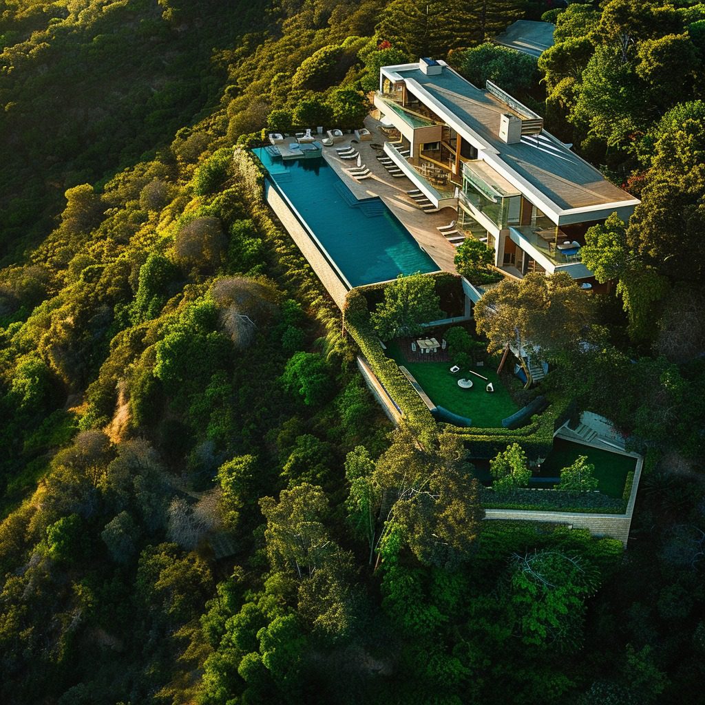 charlie sheen's house in malibu