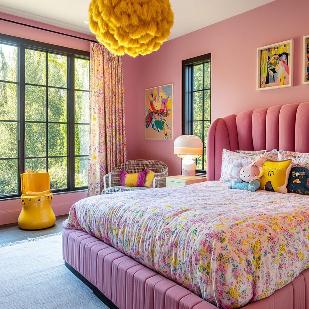 colorful, playful bedrooms for gwen stefani%e2%80%99s kids