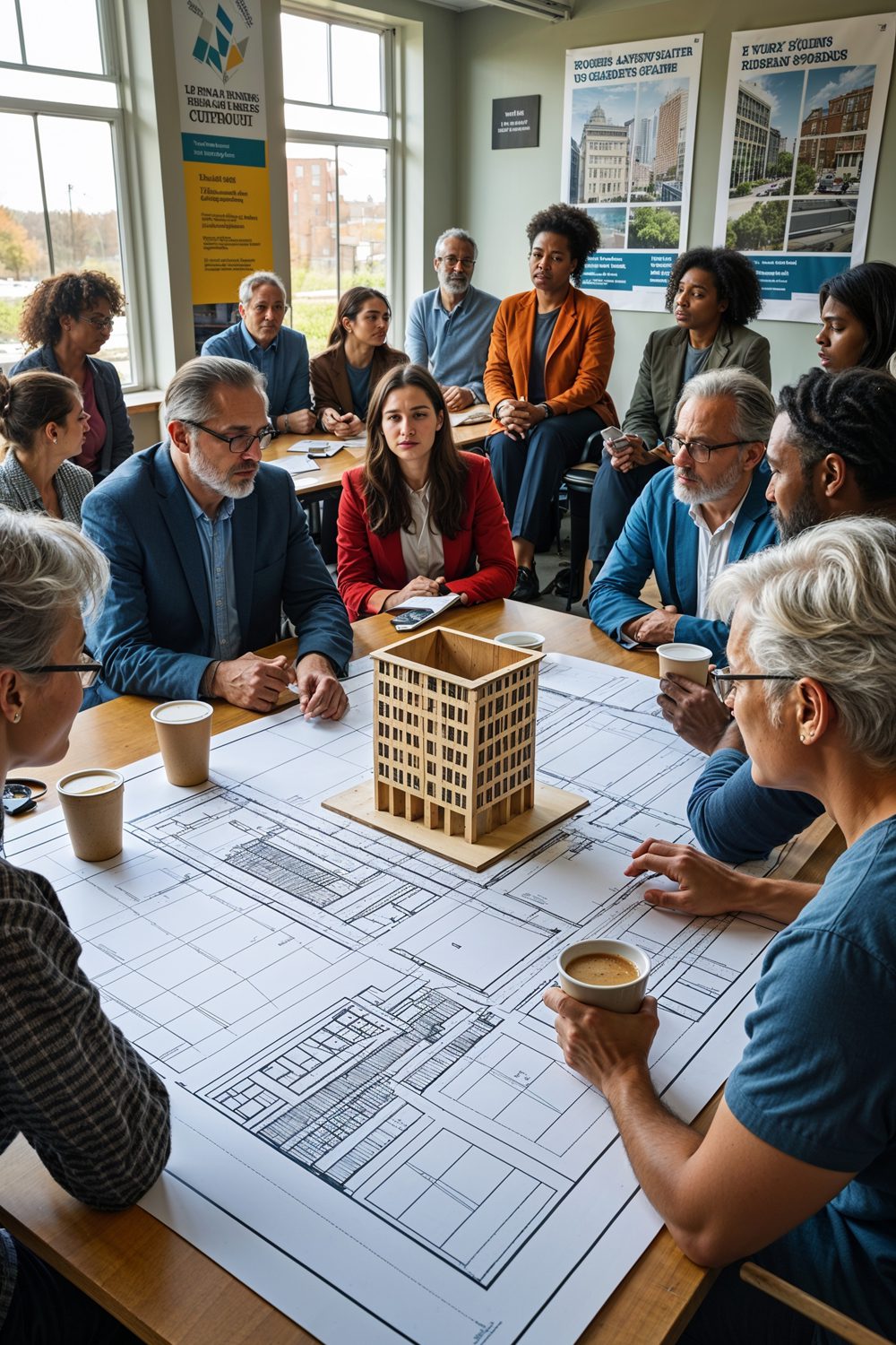 community meeting urban development