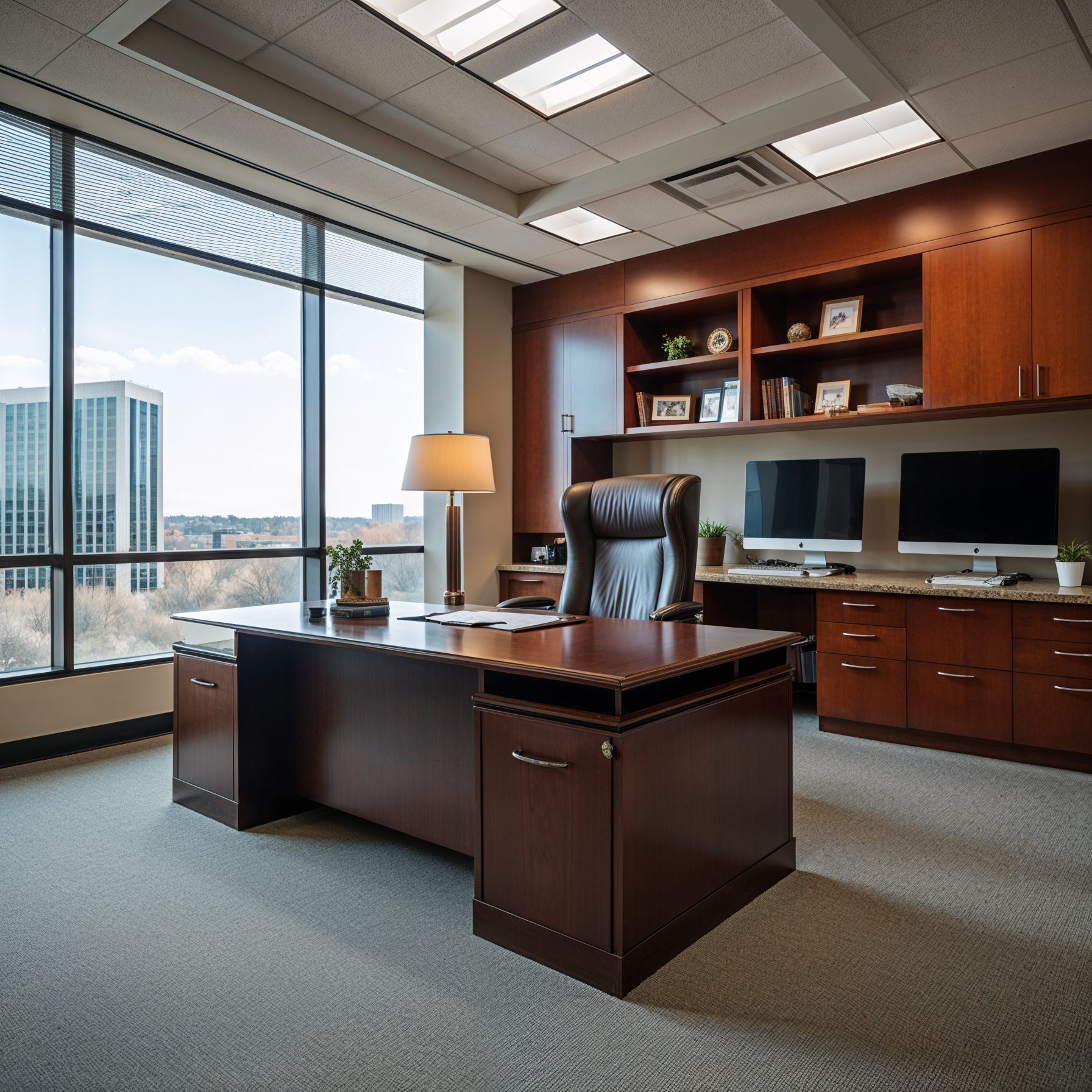 Corporate office before makeover