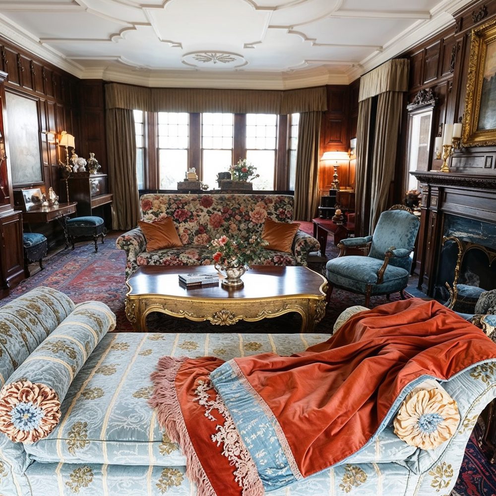 cozy living room in governor tim walz%e2%80%99s historic residen