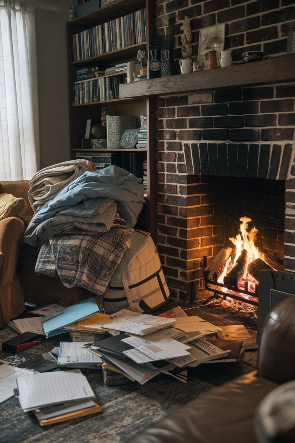 dangers of clutter near heat sources