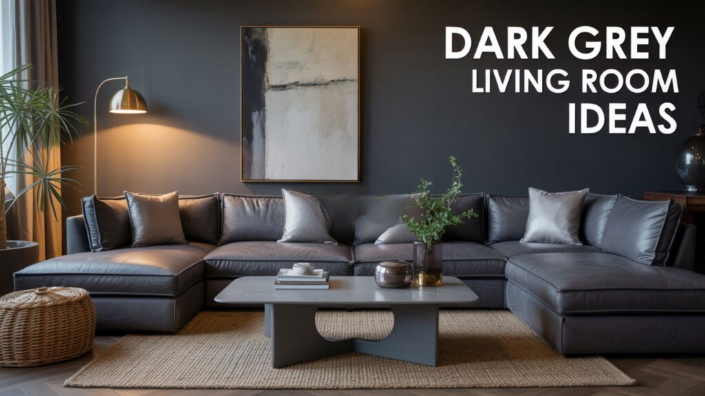 Dark Grey Living Room Ideas
