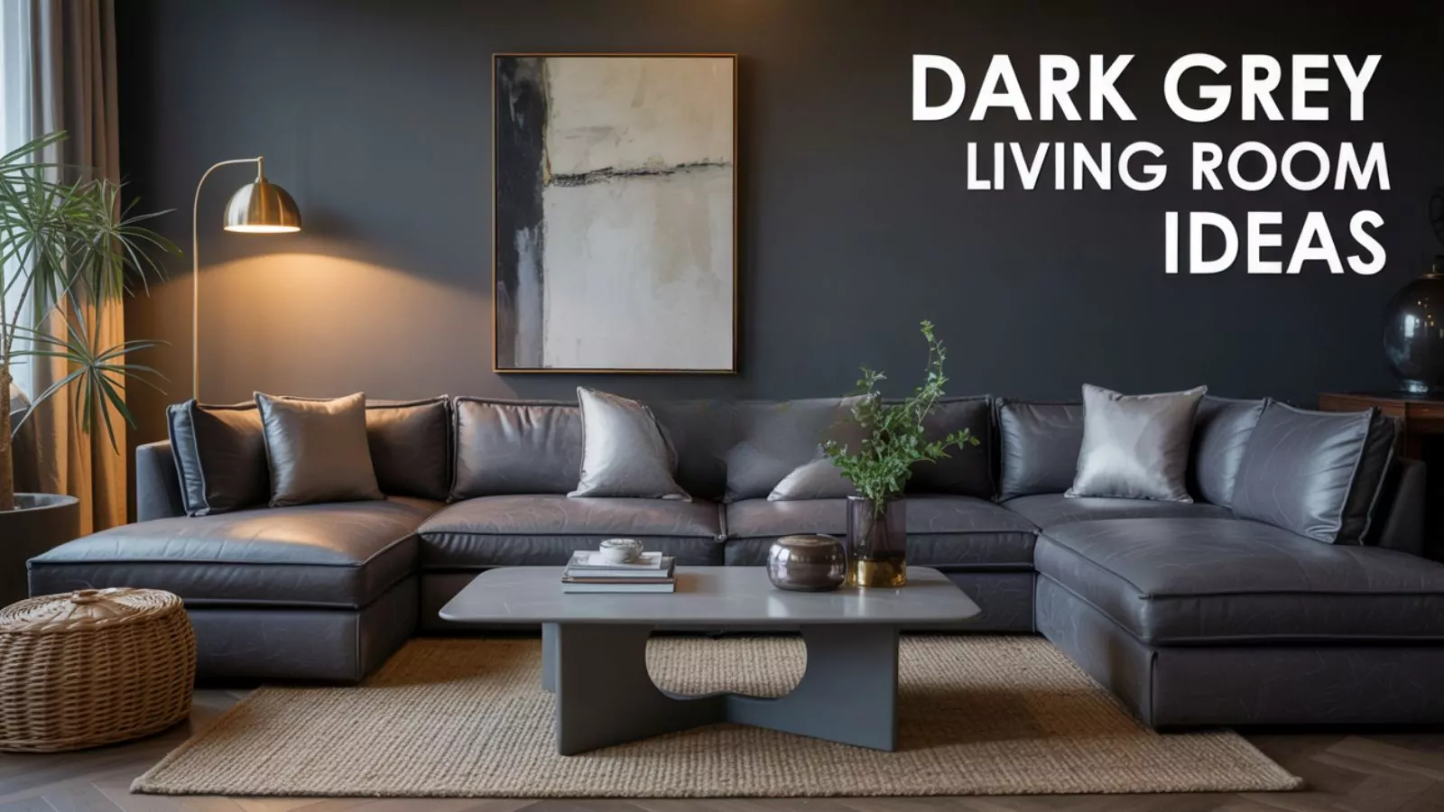 Dark Grey Living Room Ideas
