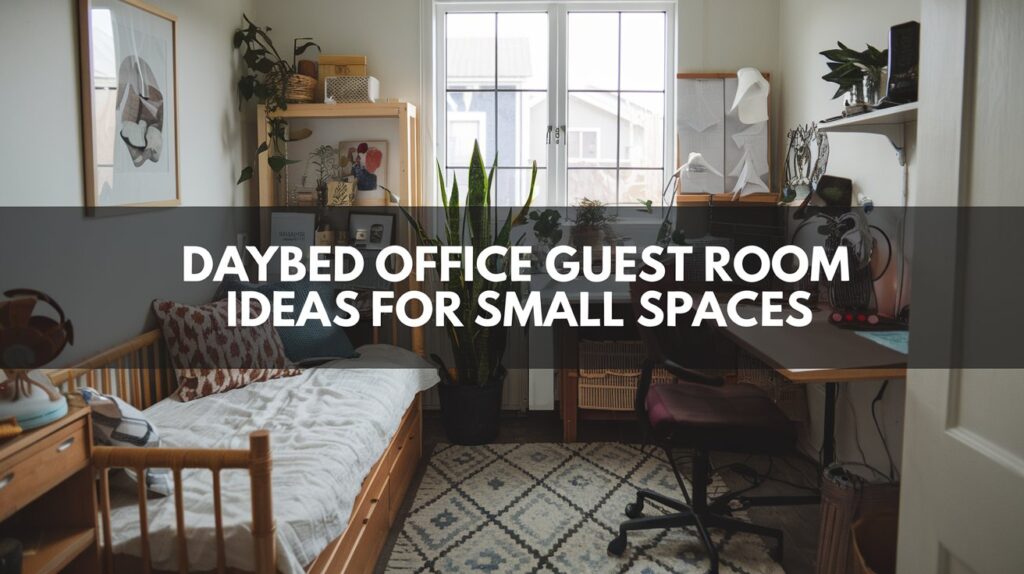 daybed office guest room ideas for small spaces