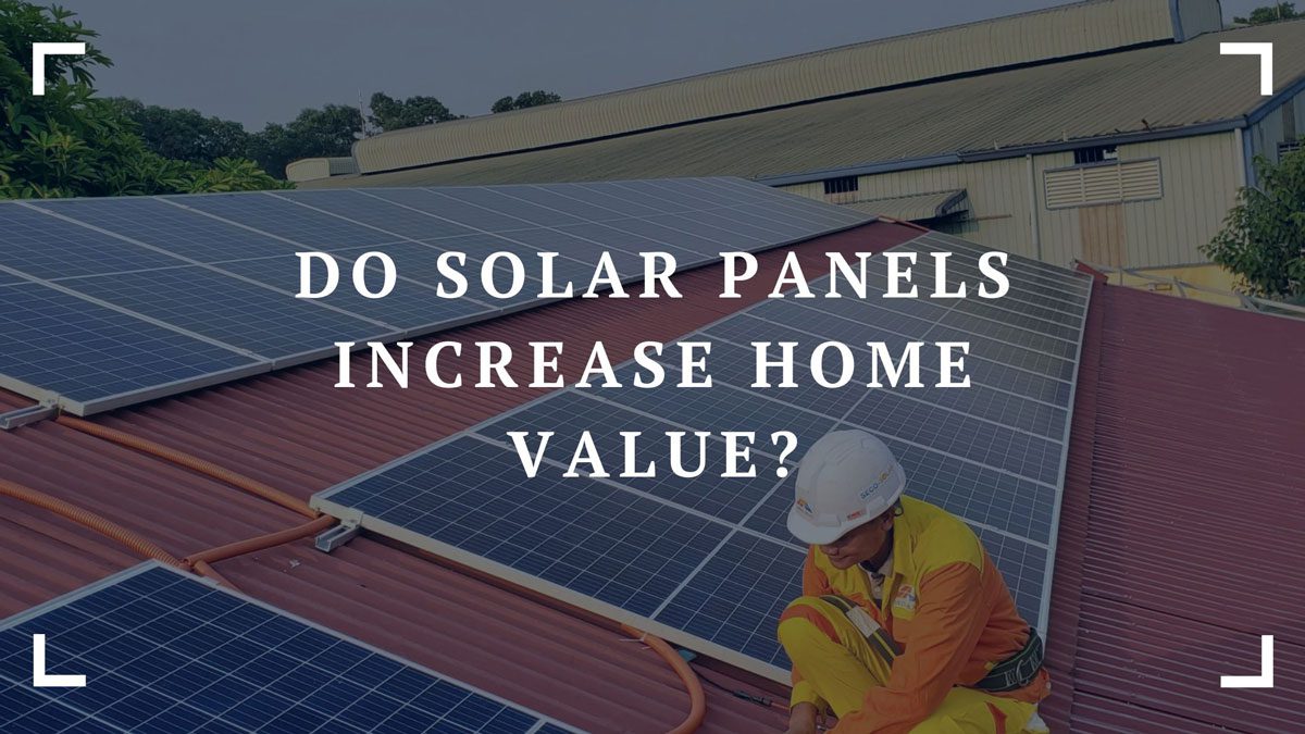 do solar panels increase home value