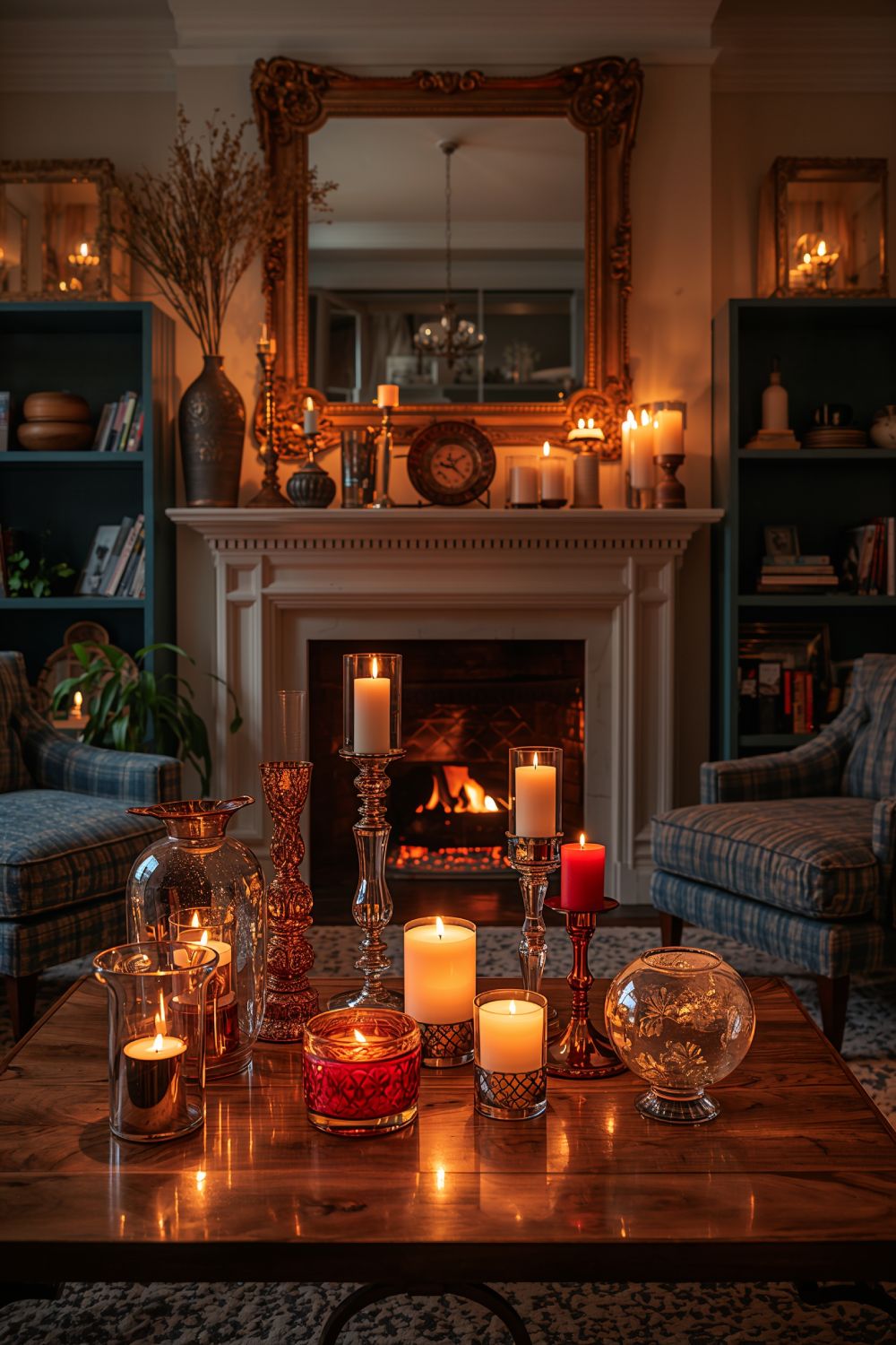 Dynamic Room Design With Candle Holders