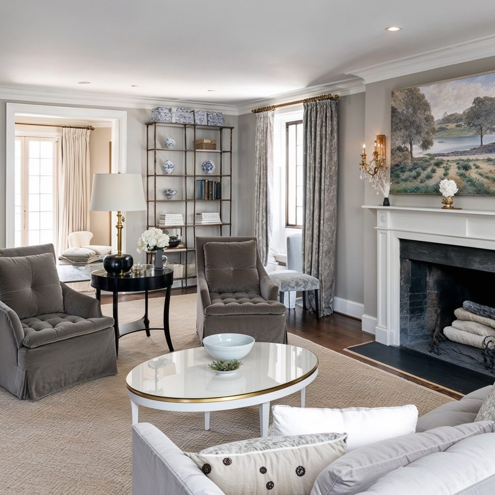 04 elegant living room in michelle obama%e2%80%99s kalorama home