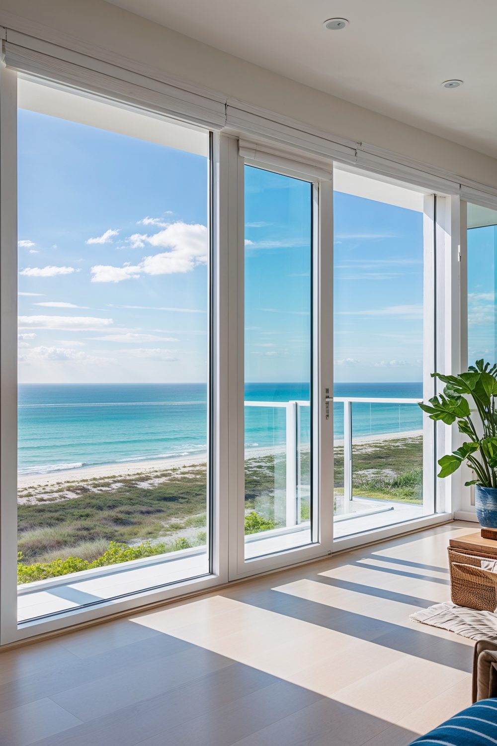 Energy Efficiency Concept With Impact Windows