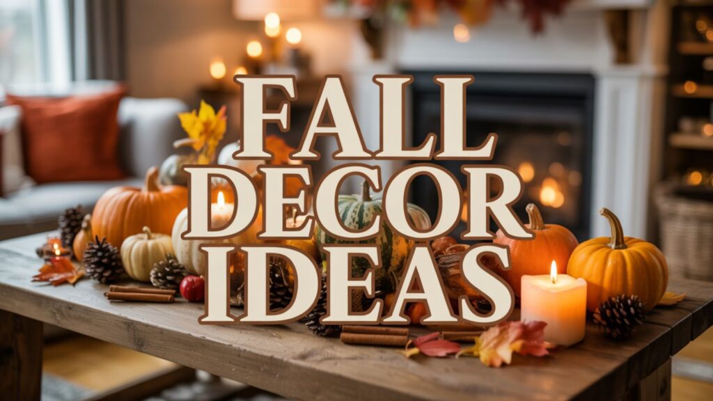 Fall Decor Ideas