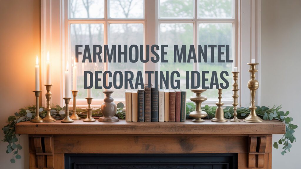Farmhouse Mantel Decorating Ideas