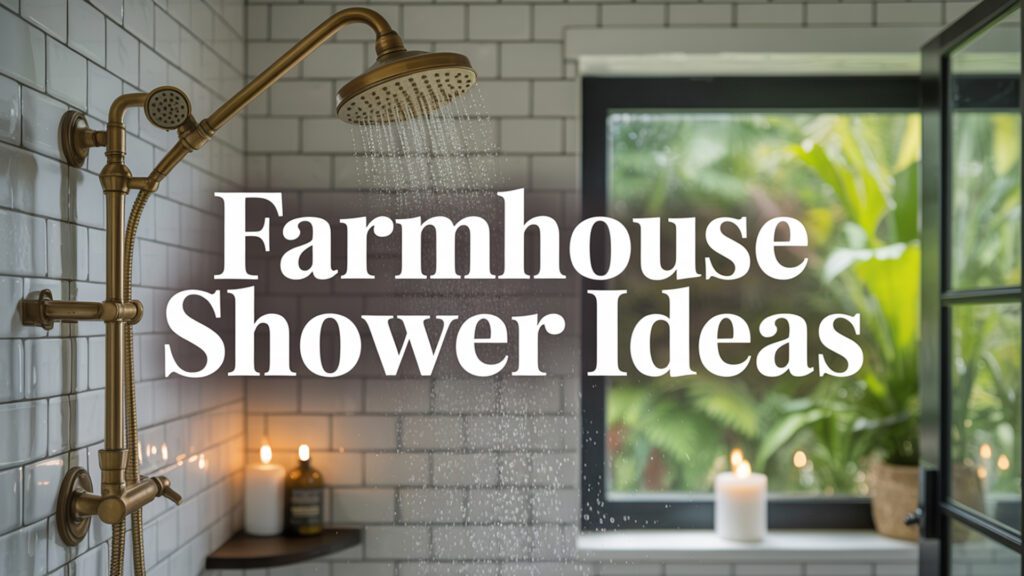 Farmhouse Shower Ideas