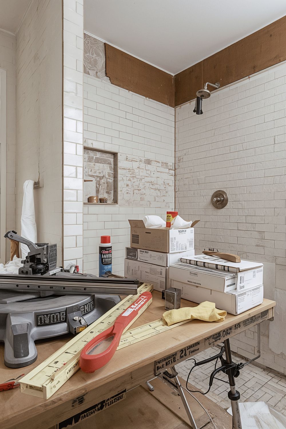 Farmhouse Shower Tile Installation Tools And Process Guide