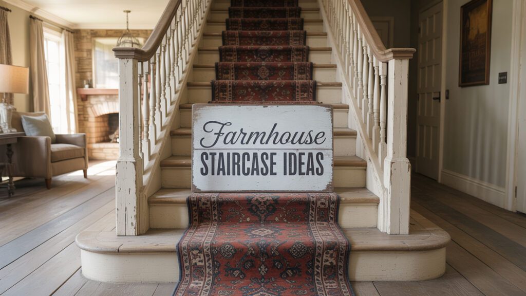 Farmhouse Staircase Ideas