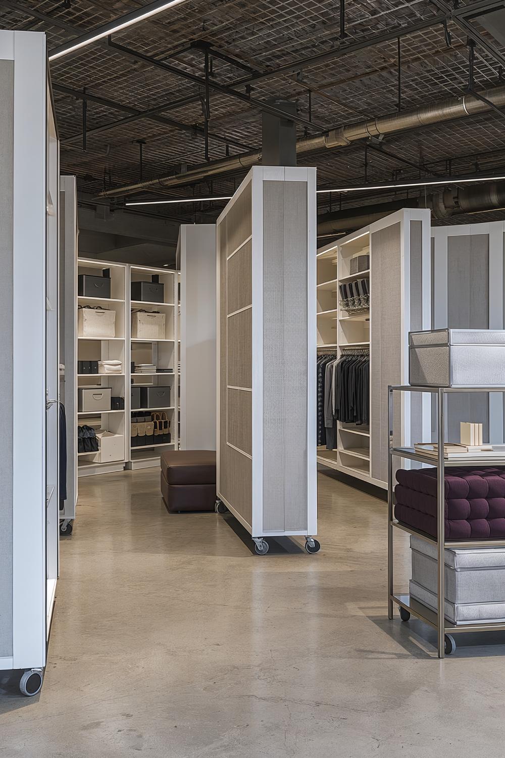 Flexible Modular Shop Layout Design Ideas