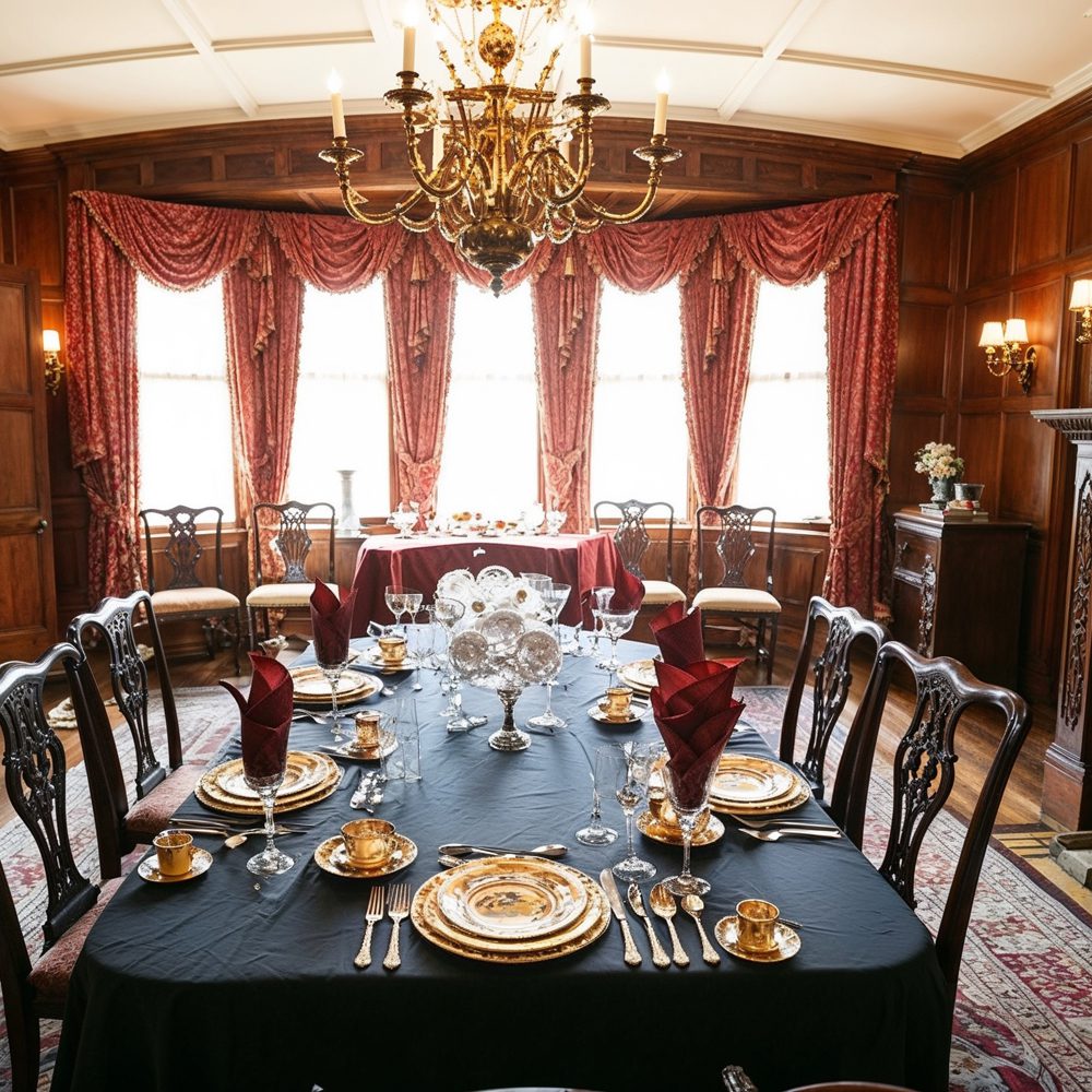 formal dining room in minnesota%e2%80%99s governor%e2%80%99s man