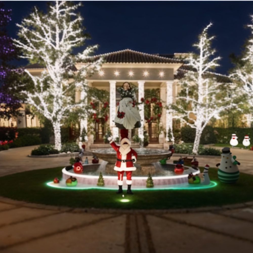 09 fountain and grand entrance of jamie foxx%e2%80%99s holiday w