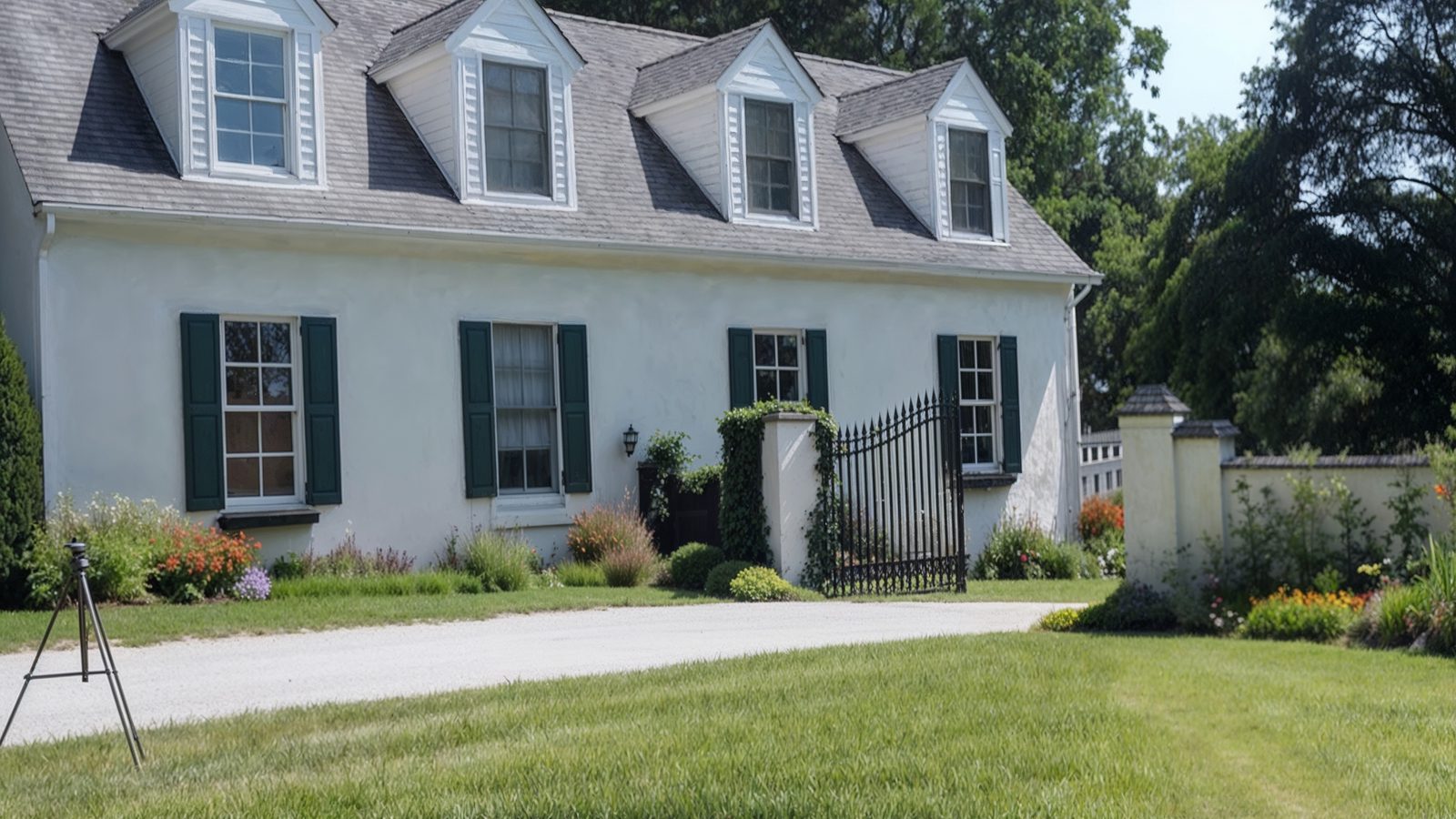 front driveway and entrance of joe biden%e2%80%99s delaware home