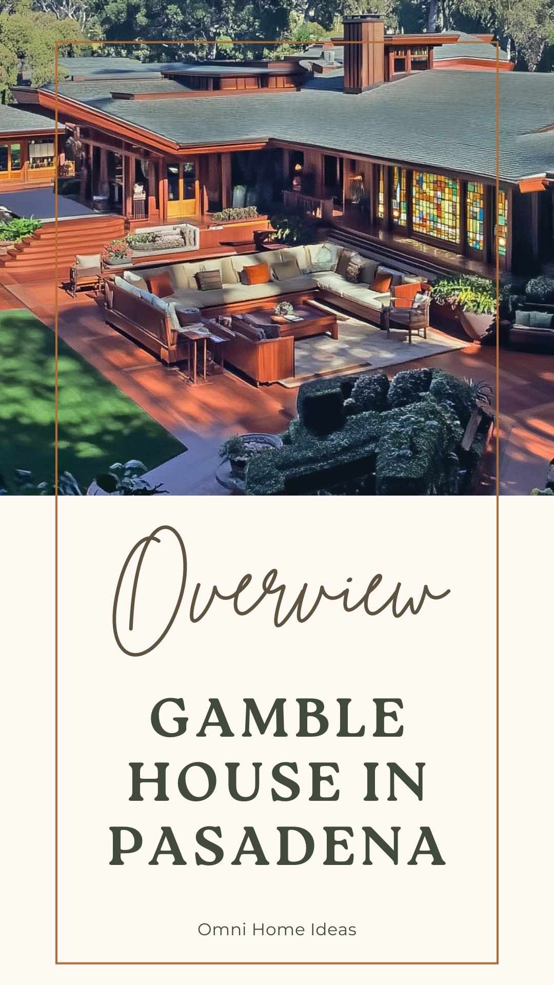 gamble house in pasadena