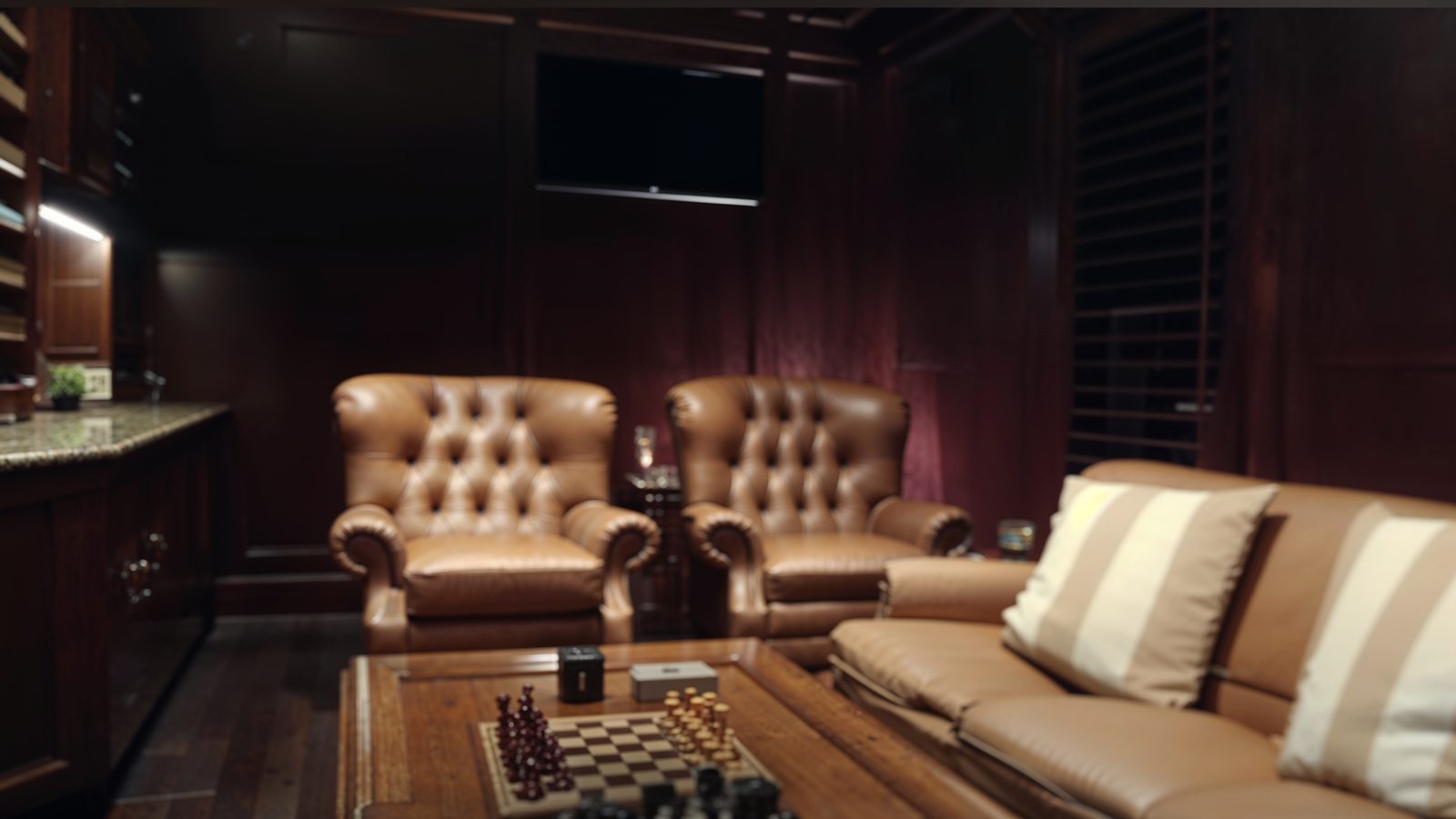 gentleman%e2%80%99s lounge with rich wooden paneling