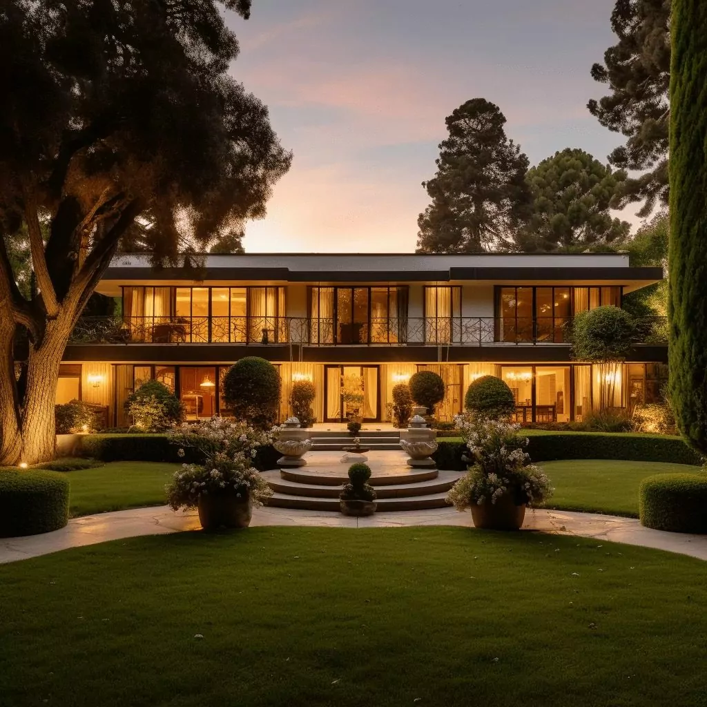 george maharis house in beverly hills